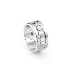 Uomo Damiani Anelli Per Coppie | Uomo>Anello in oro bianco, 8,3 mm.