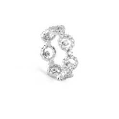 Damiani Anelli>Anello in oro bianco con diamanti