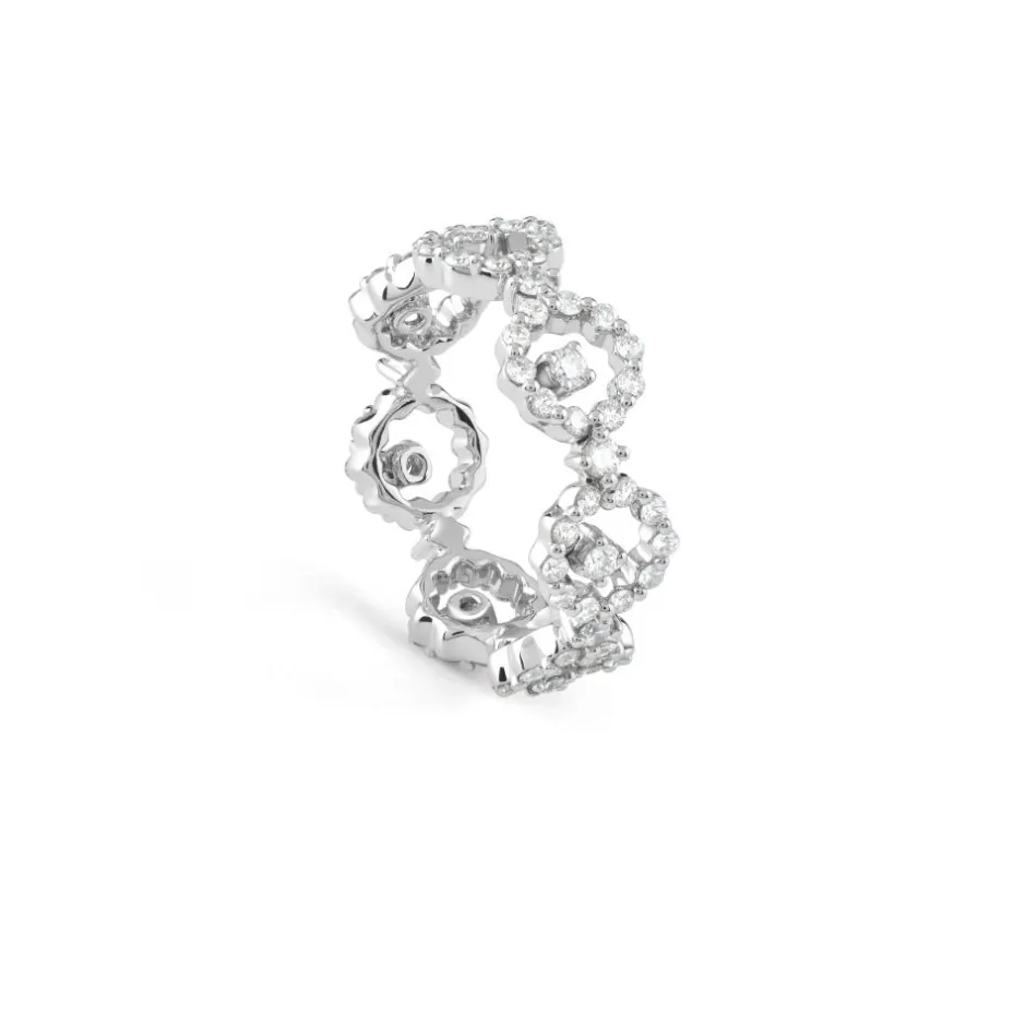 Damiani Anelli>Anello in oro bianco con diamanti