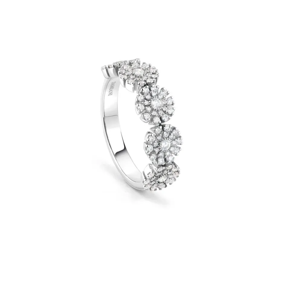 Damiani Anelli>Anello in oro bianco con diamanti
