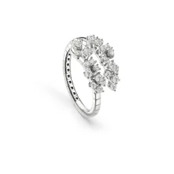 Damiani Anelli>Anello in oro bianco con diamanti