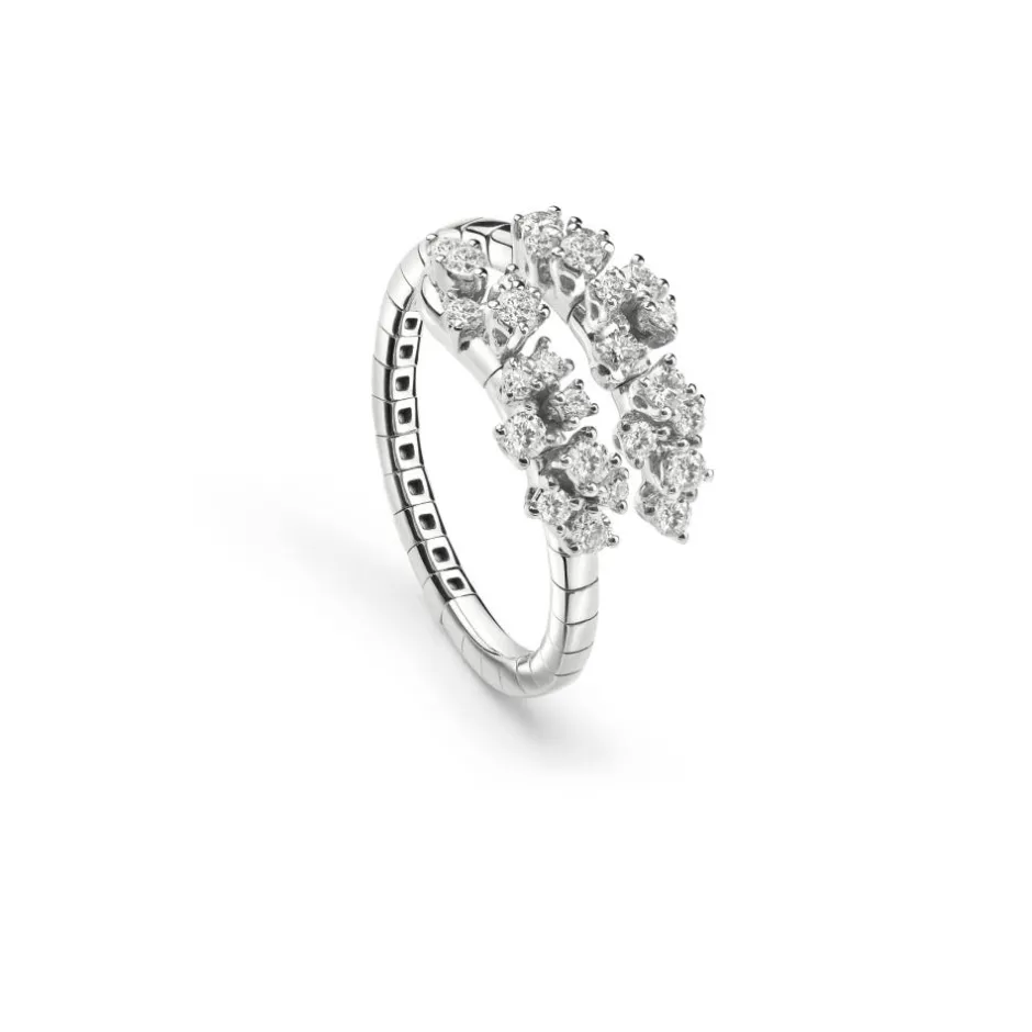 Damiani Anelli>Anello in oro bianco con diamanti