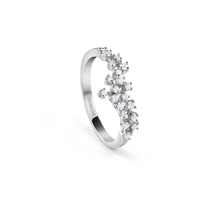 Damiani Anelli>Anello in oro bianco con diamanti