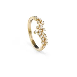Damiani Anelli>Anello in oro giallo con diamanti