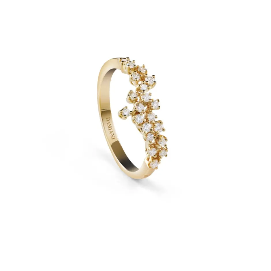 Damiani Anelli>Anello in oro giallo con diamanti