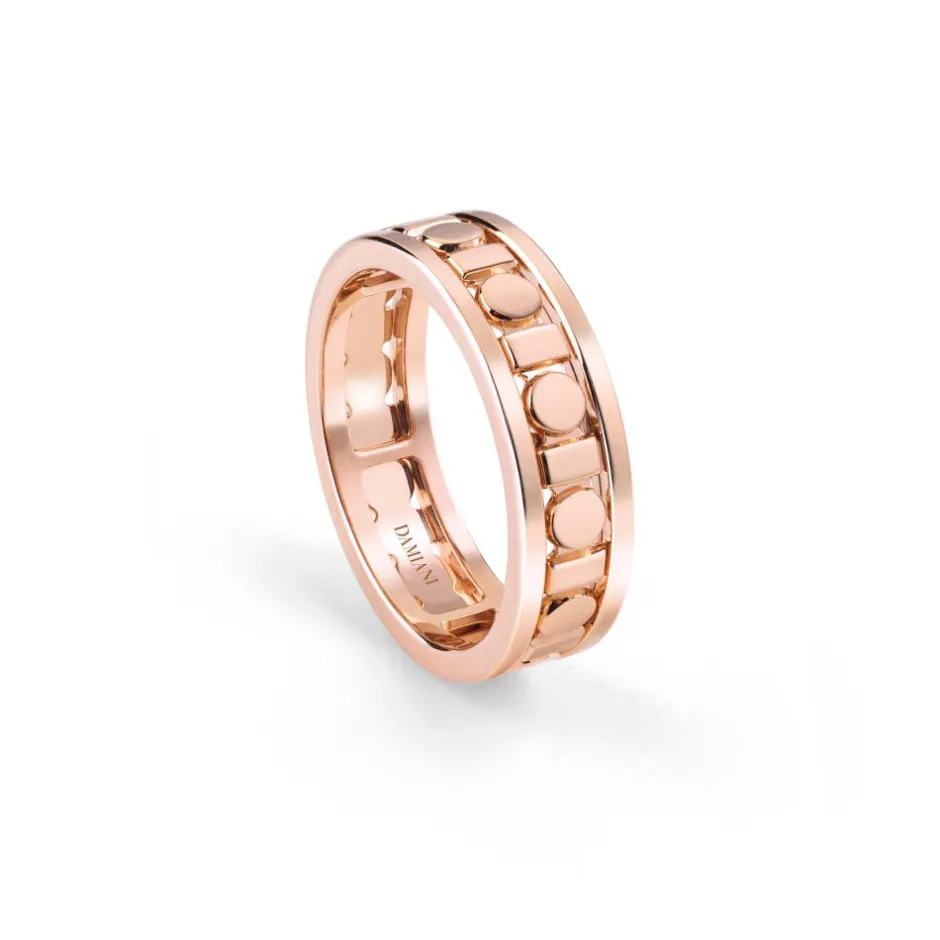 Uomo Damiani Anelli Per Coppie | Uomo>Anello in oro rosa, 5,7 mm.