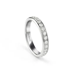 Damiani Anelli>Anello in platino con diamanti