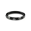 Damiani Bracciali>Bracciale in ceramica nera con oro bianco e diamanti