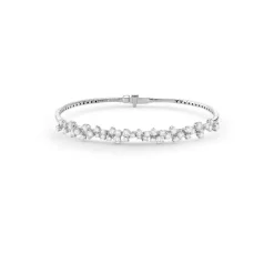 Damiani Bracciali>Bracciale in oro bianco con diamanti
