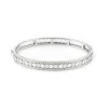 Uomo Damiani Bracciali | Uomo>Bracciale in oro bianco con diamanti, 7 mm.