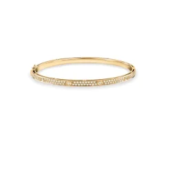 Damiani Bracciali>Bracciale in oro giallo con diamanti