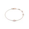 Damiani Bracciali>Bracciale in oro rosa con diamanti