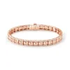 Damiani Bracciali>Bracciale in oro rosa con diamanti