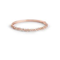 Damiani Bracciali>Bracciale in oro rosa con diamanti