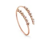 Damiani Bracciali>Bracciale in oro rosa con diamanti bianchi e brown