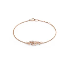 Damiani Bracciali>Bracciale in oro rosa con diamanti