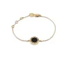 Damiani Bracciali>Bracciale in oro rosa con onice e diamanti