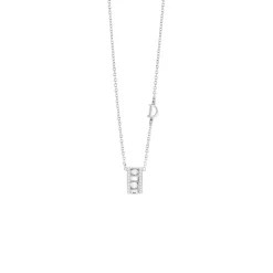 Damiani Collane>Collana in oro bianco con diamanti, 5,7 mm.