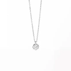 Damiani Collane>Collana in oro bianco con diamanti 0,15 carati