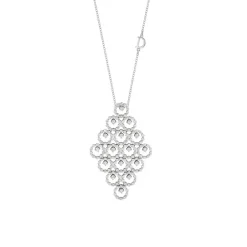 Damiani Collane>Collana in oro bianco con diamanti