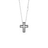 Uomo Damiani Uomo | Collane>Collana in oro bianco e oro brunito con diamanti