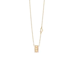 Uomo Damiani Uomo | Collane>Collana in oro giallo con diamanti, 5,7 mm.