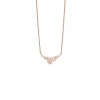 Damiani Collane>Collana in oro rosa con diamanti