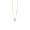 Uomo Damiani Uomo | Collane>Collana in oro rosa con diamanti, 5,7 mm.