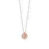 Damiani Collane>Collana in oro rosa con diamanti