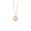 Uomo Damiani Uomo | Collane>Collana in oro rosa con madreperla e diamanti