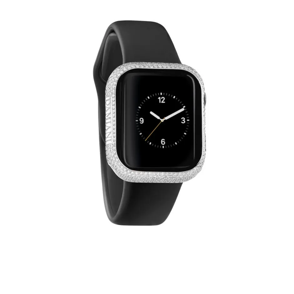 Uomo Damiani Uomo>Cover watch in oro bianco con diamanti pavè