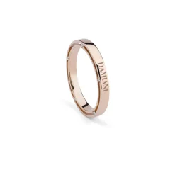 Damiani Fedi Nuziali>Fede nuziale in oro rosa con diamanti, 2,50 mm.
