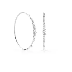 Damiani Orecchini>Orecchini in oro bianco con diamanti