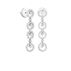 Damiani Orecchini>Orecchini in oro bianco con diamanti