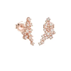 Damiani Orecchini>Orecchini in oro rosa con diamanti