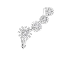 Damiani Orecchini>Orecchino singolo in oro bianco con diamanti