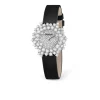 Damiani Orologi>Orologio in oro bianco con diamanti e quadrante pavé